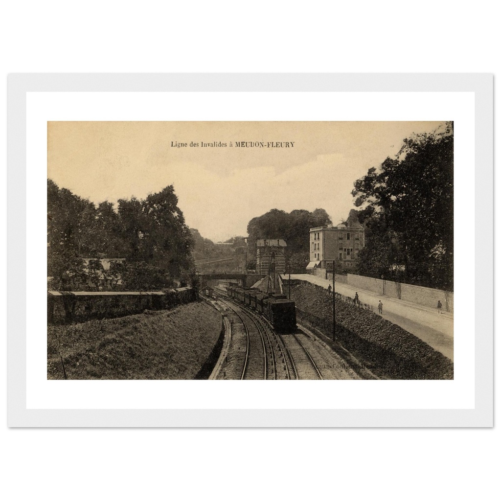 Meudon Val Fleury, ligne des invalides