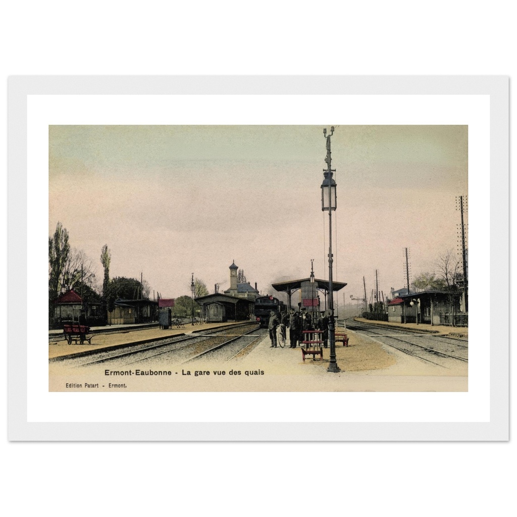 Ermont-Eaubonne - La Gare vue des Quais