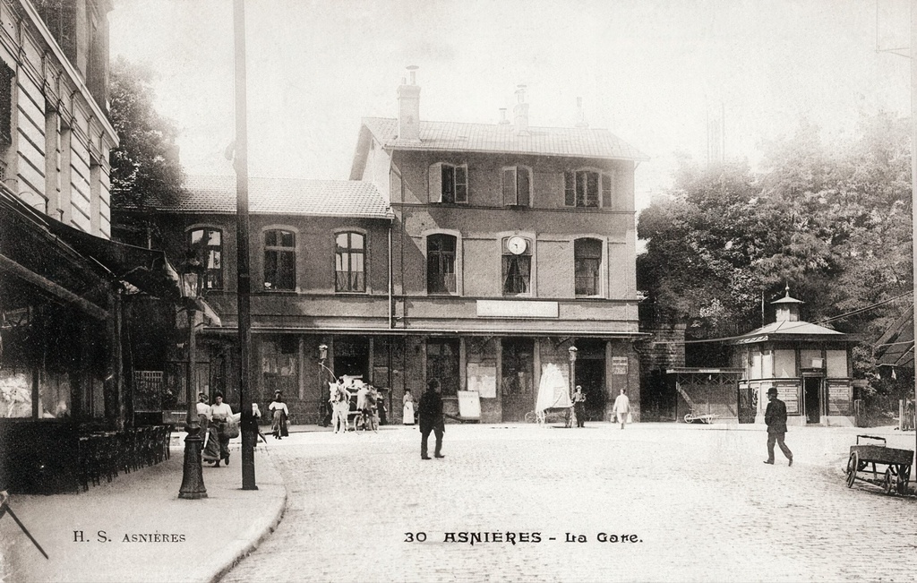Asnieres - La gare