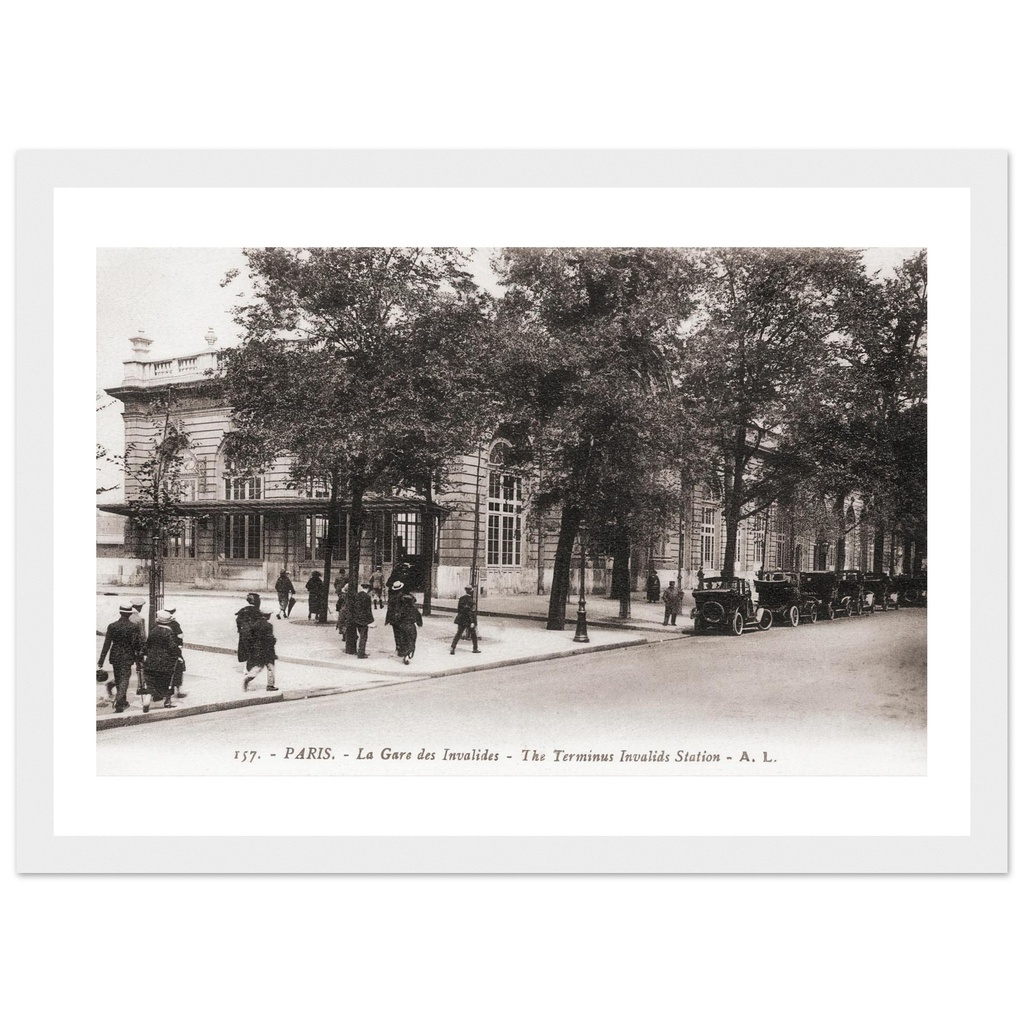 Paris - la gare des invalides