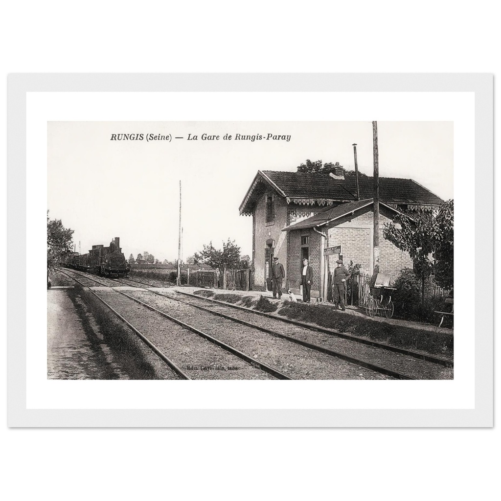Rungis (Seine) -La Gare de Rungis-Paray