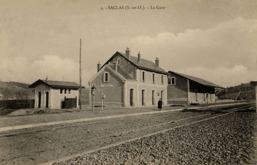 Saglas - La gare