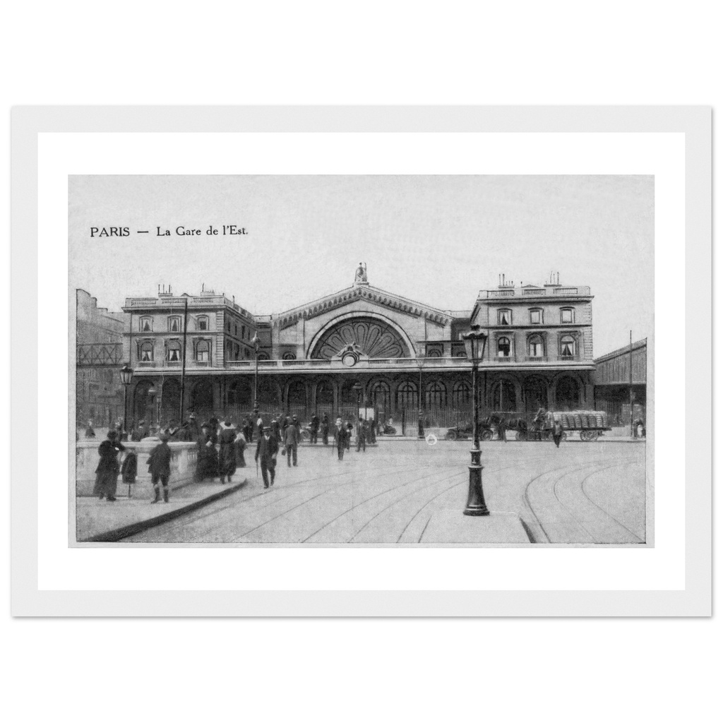 Paris - La gare de L'est