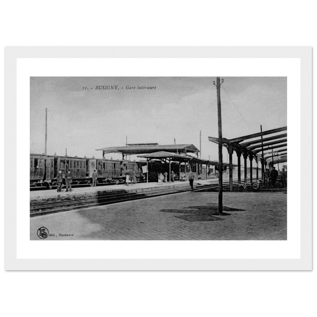 Busigny - Interieure de la gare