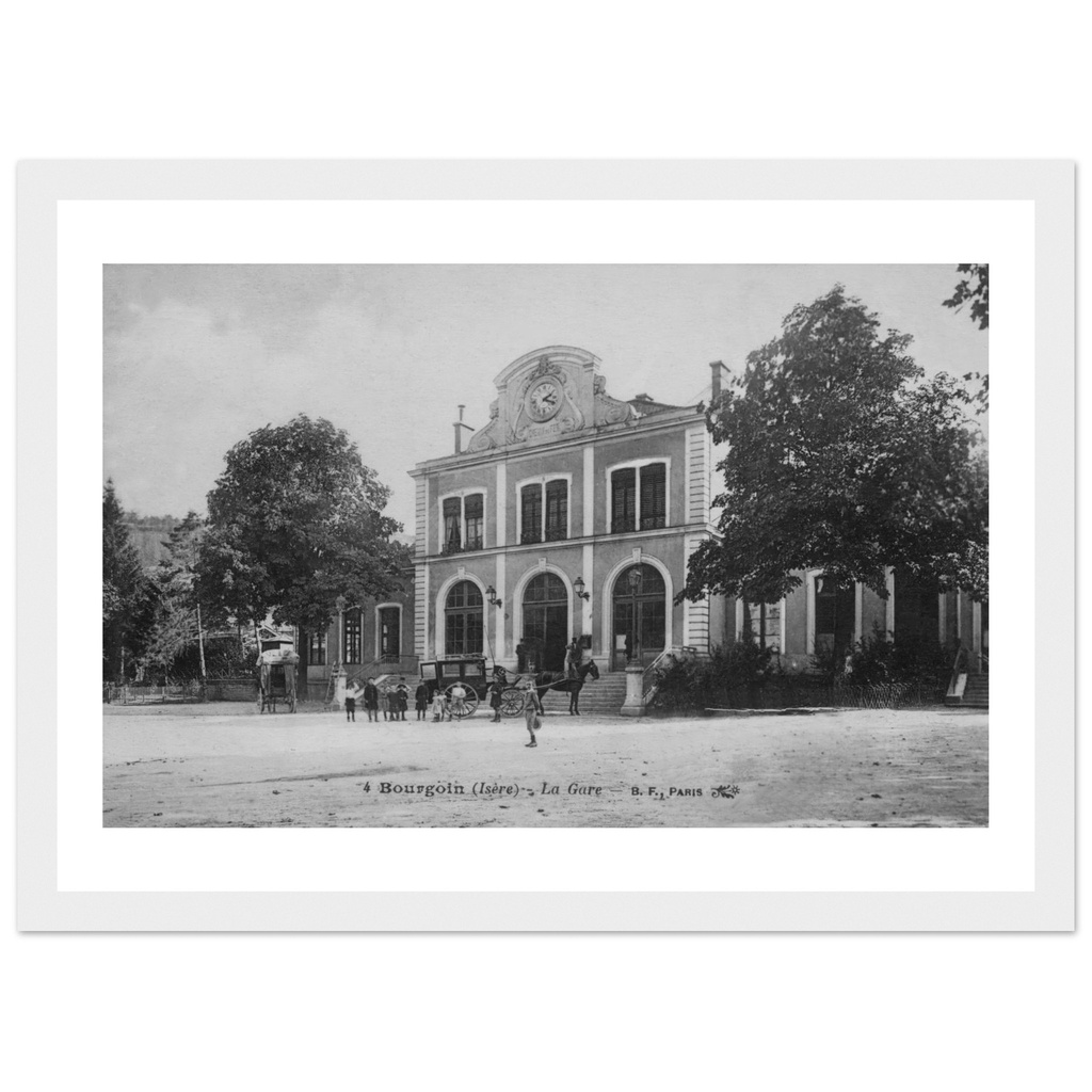 Bourgoin - la gare