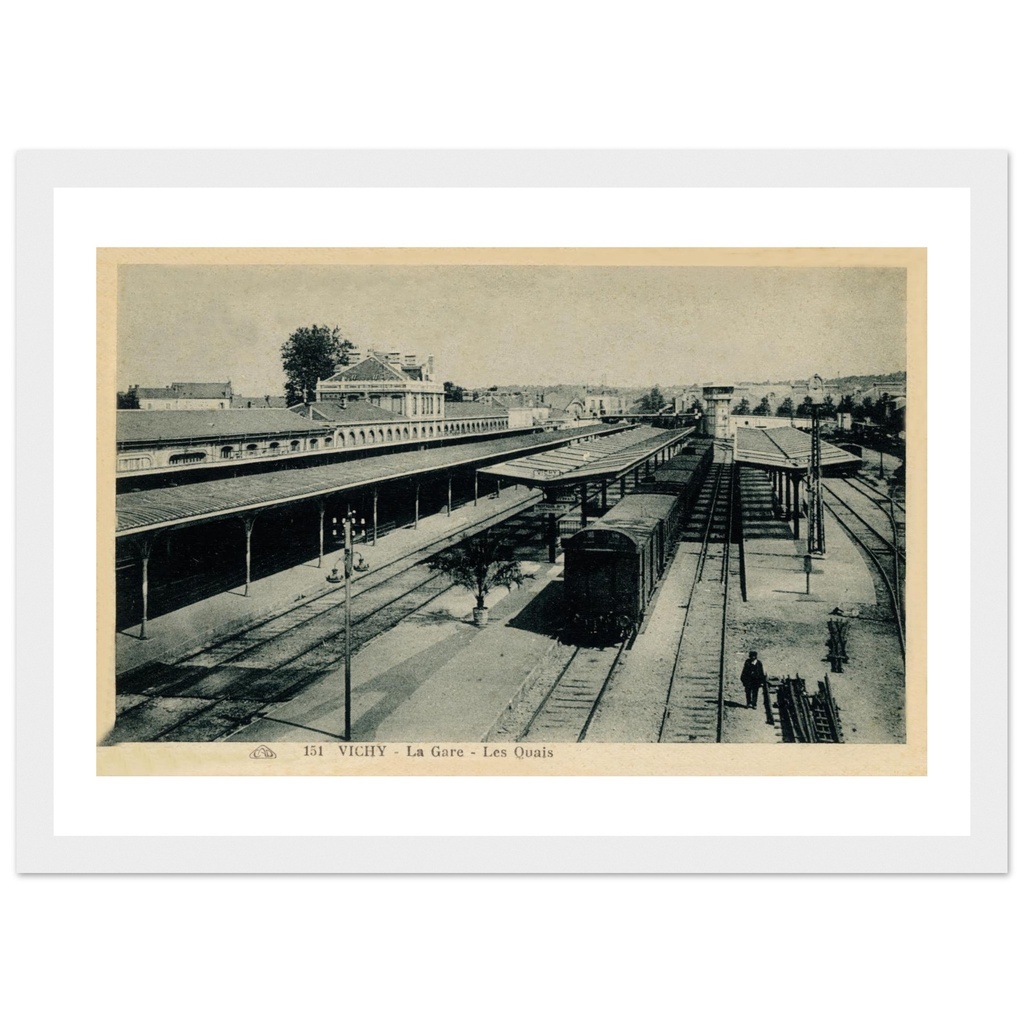 Vichy - La Gare - Les Quais