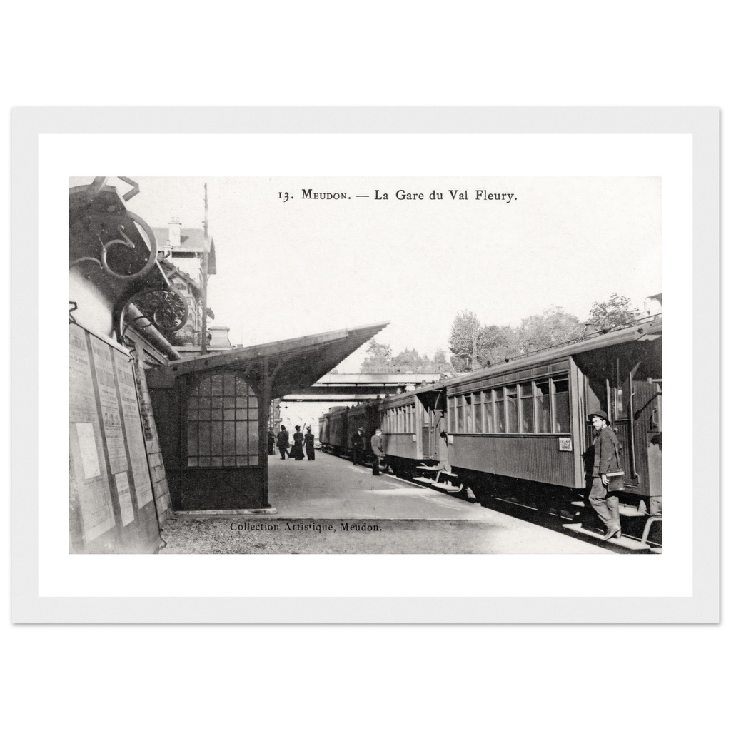 Meudon : la gare du Val Fleury