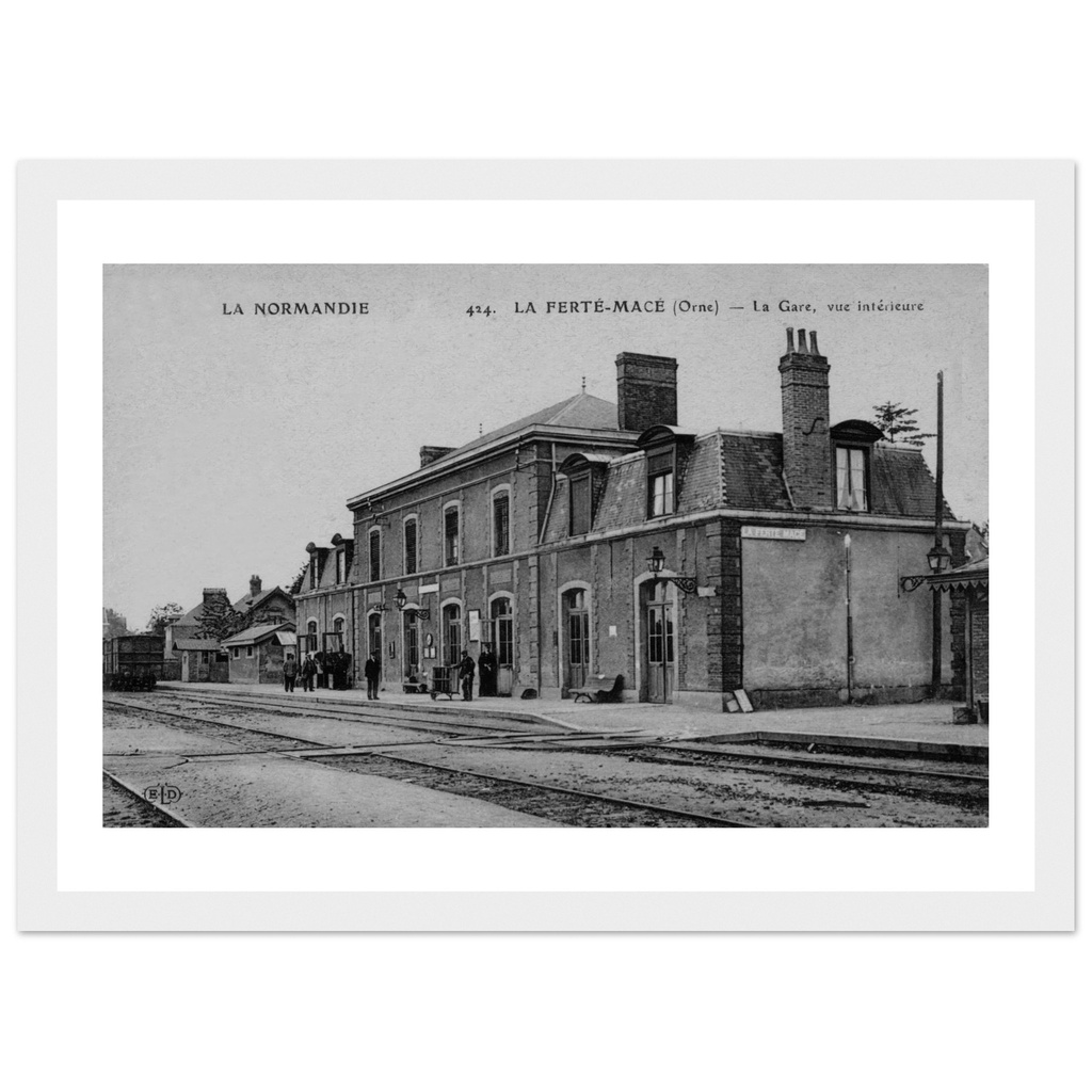 La Ferté-Macé - La Gare vue intérieure
