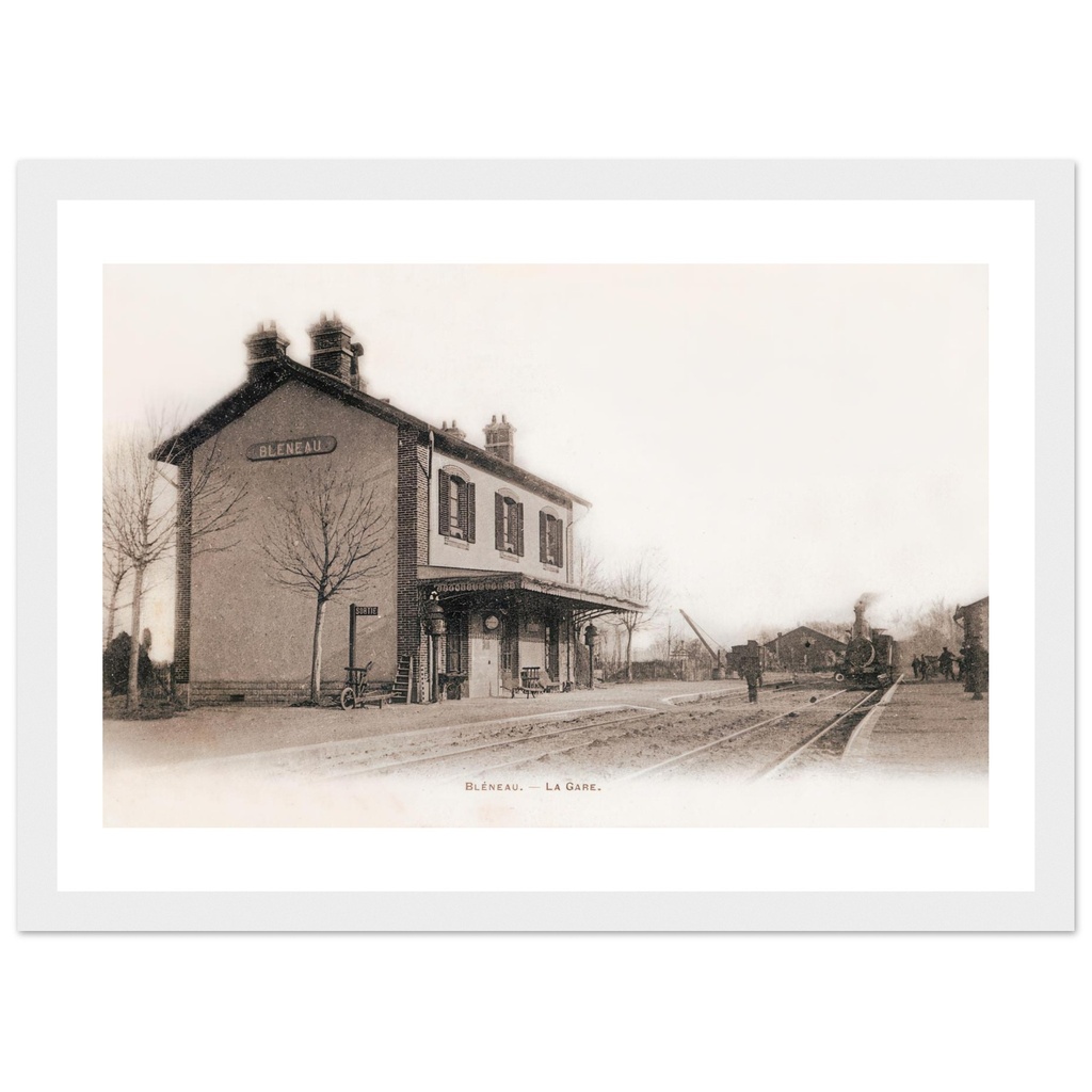 Bieneau (Yonne) - La Gare