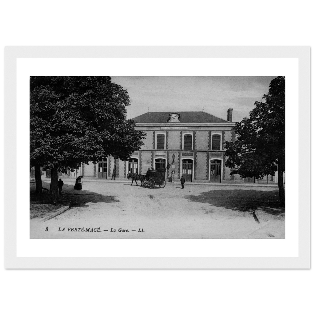 La Ferte Mace - la gare