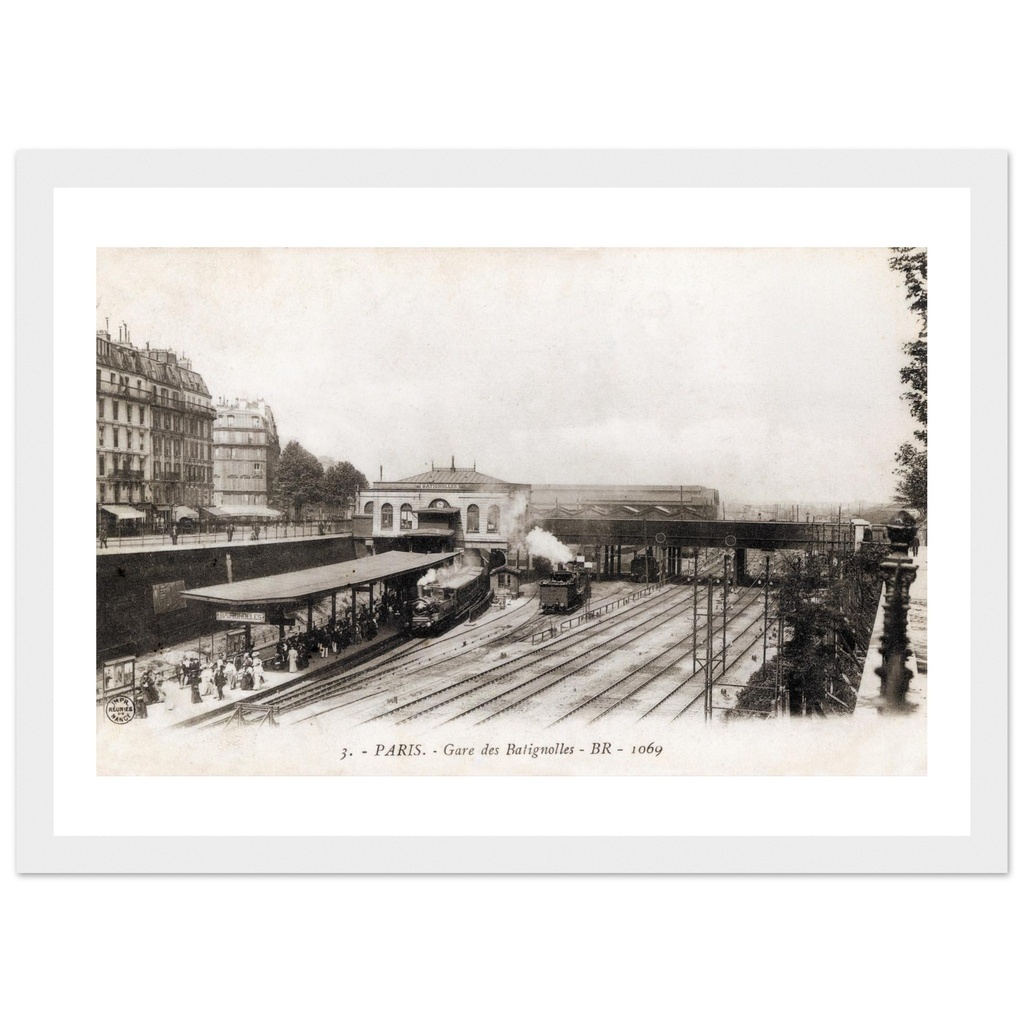 Paris - Gares de Batignolles RB 1069