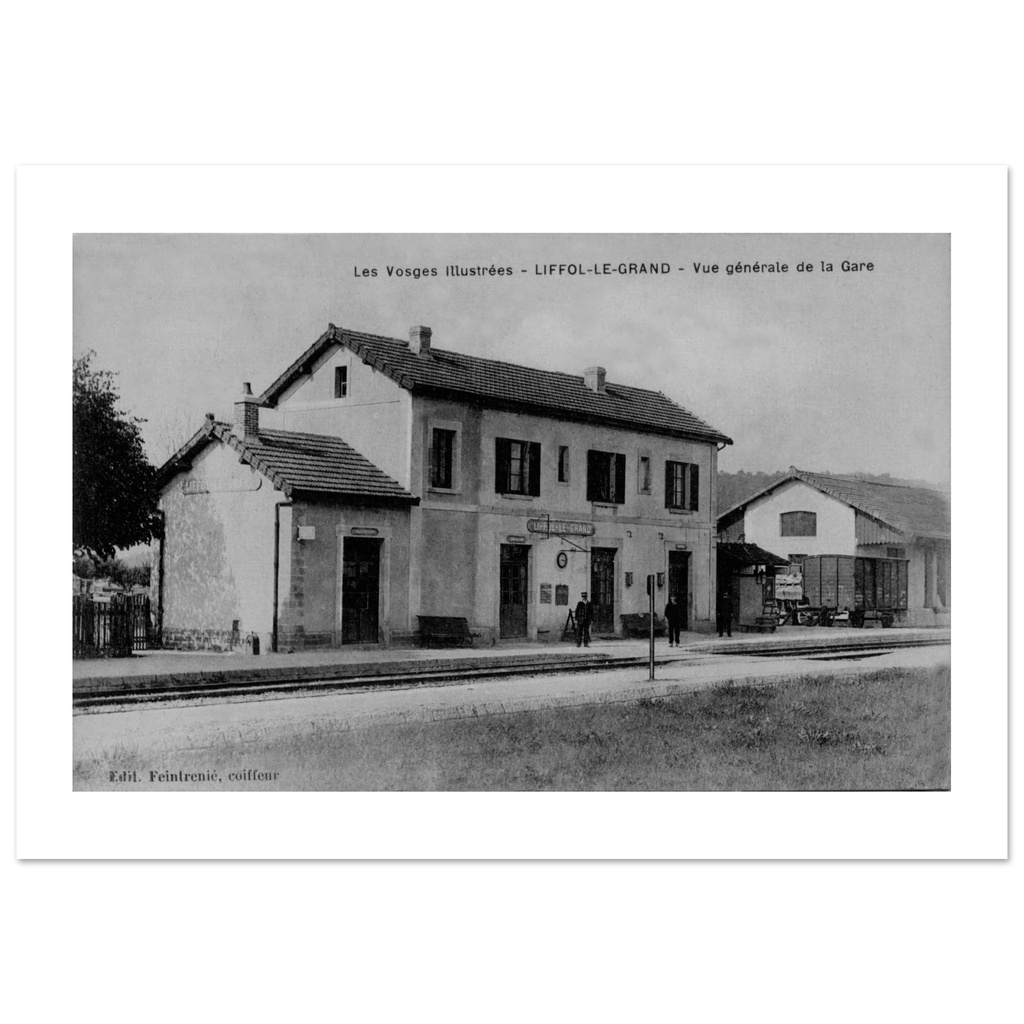 Liffol-le-Grand - Vue générale de la Gare