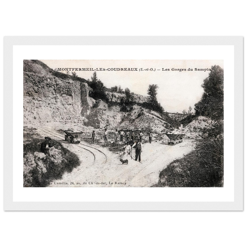 Montfermeil-les-Coudreaux - Les Gorges de Sampin