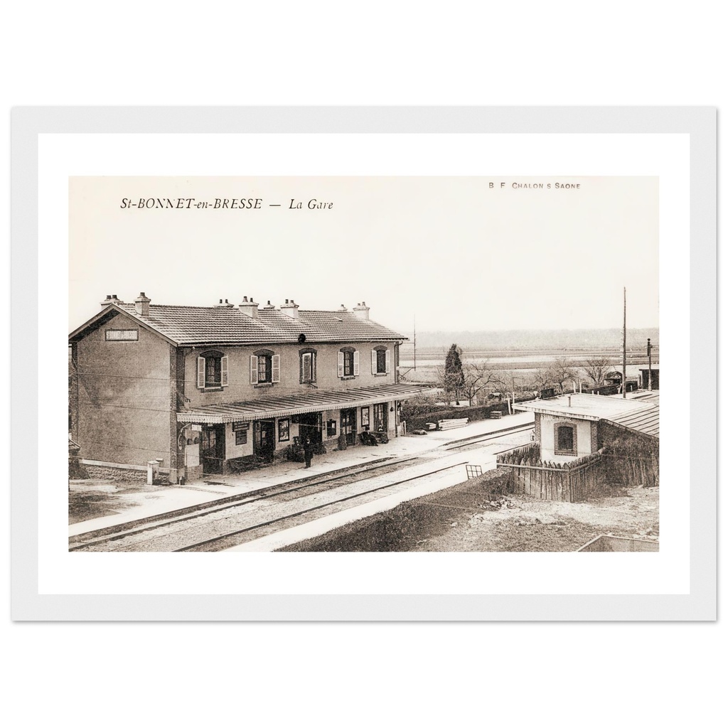 St-Bonnet-en-Bresse - la Gare