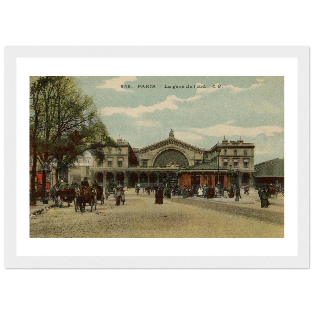 Paris - La gare de L'est