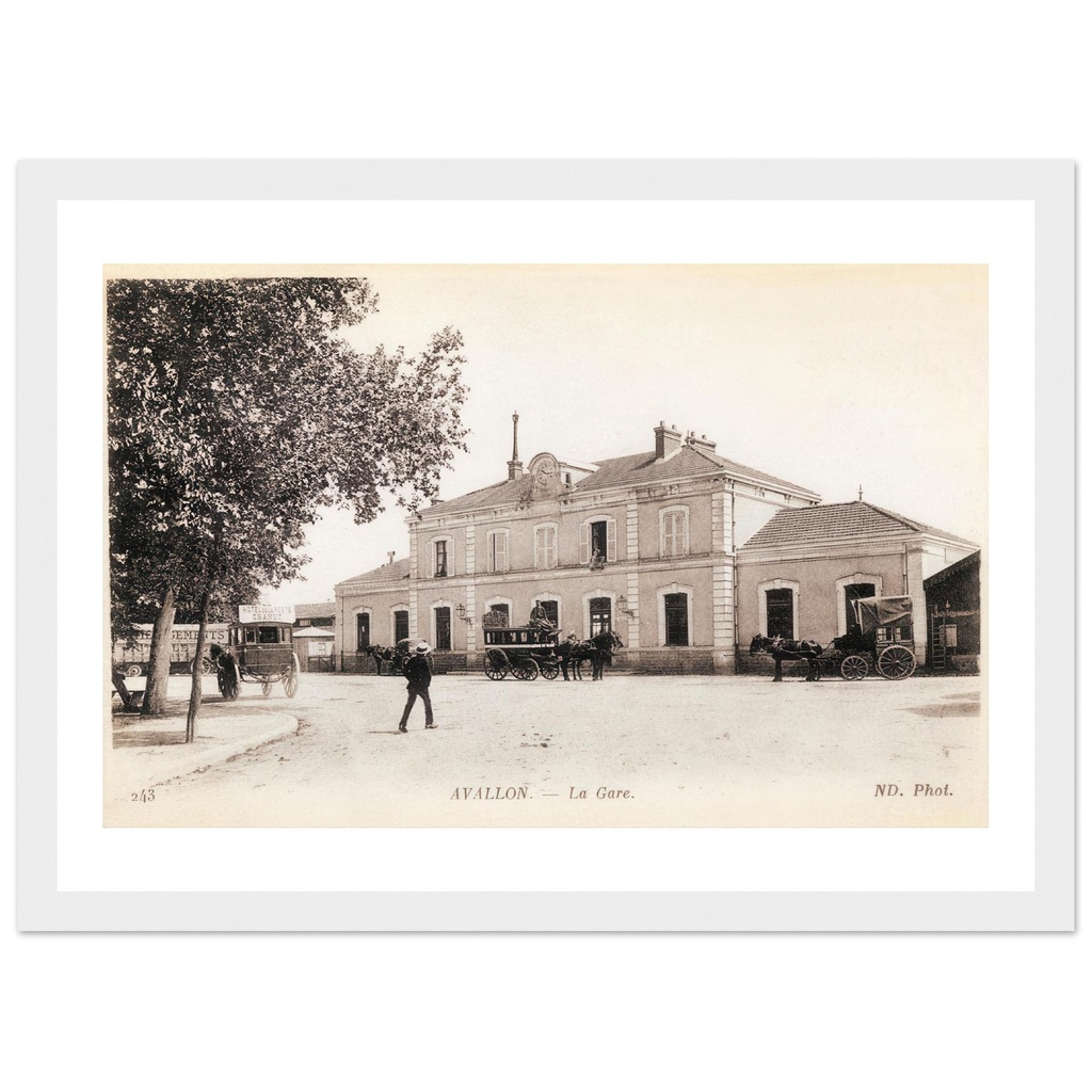 Avallon - La gare