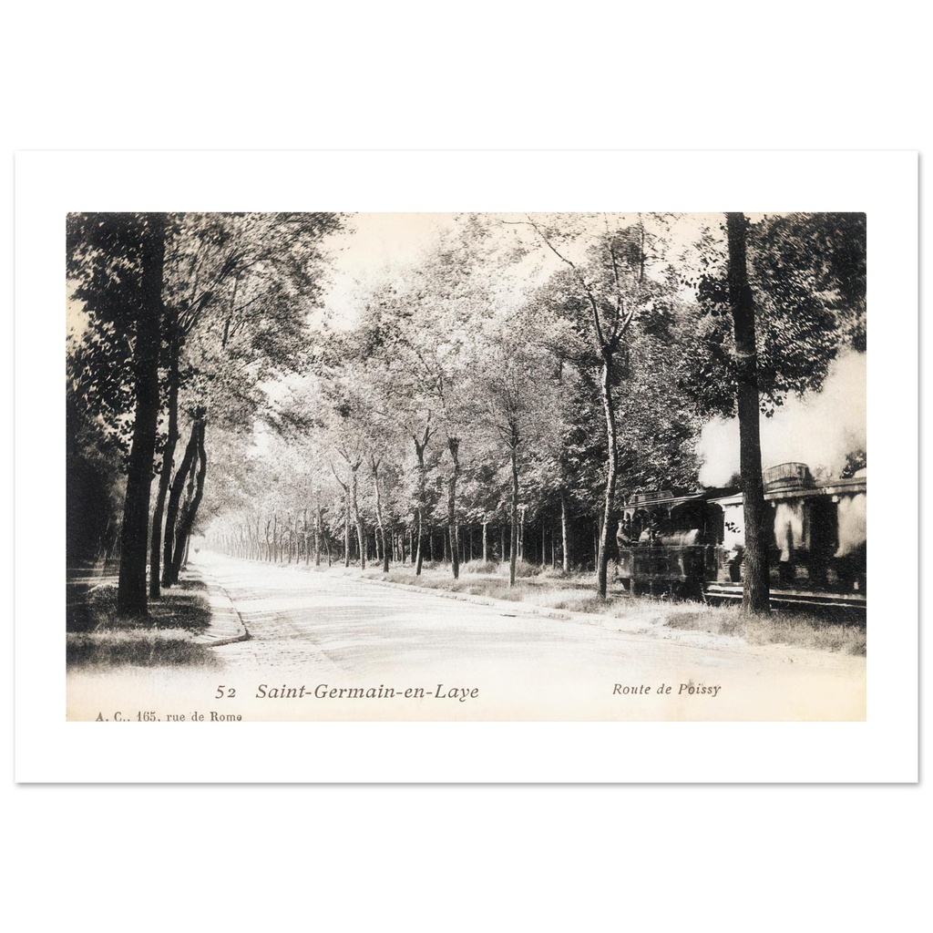 Saint Germain en Maye - Route de Poissy