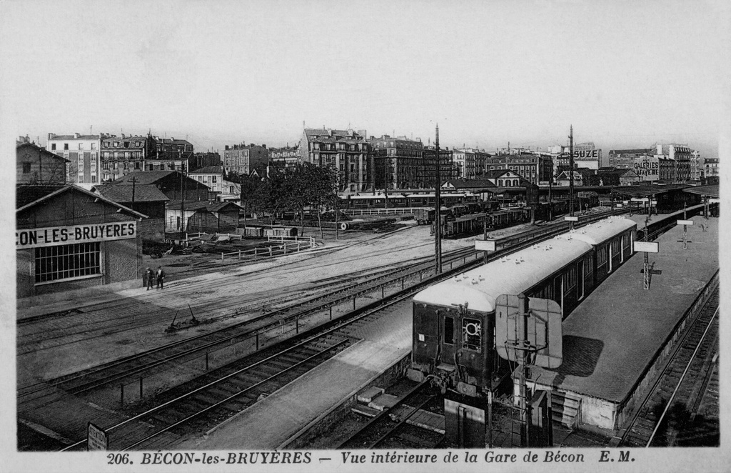Becon les Bruyeres - la Gare