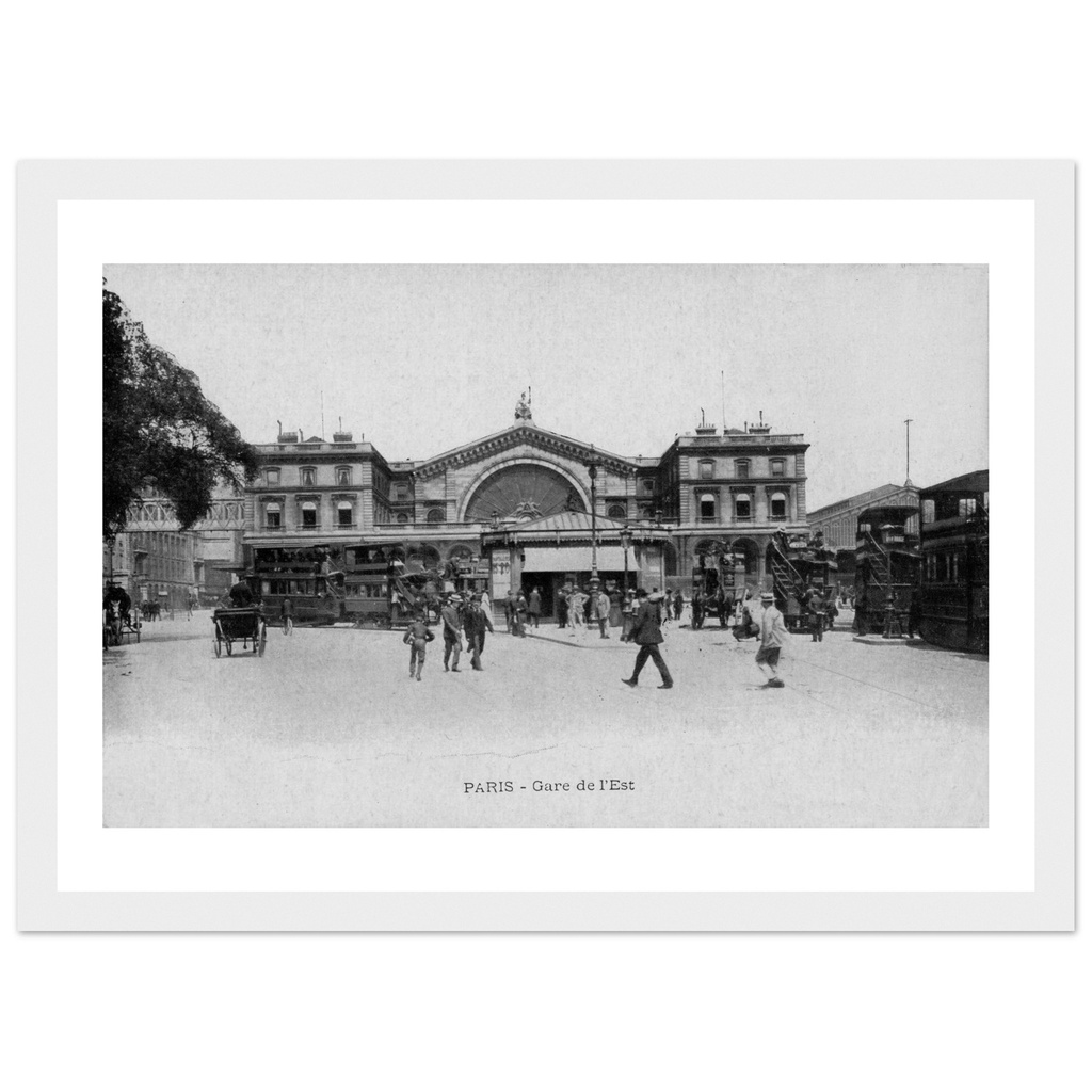 Paris - La gare de L'est