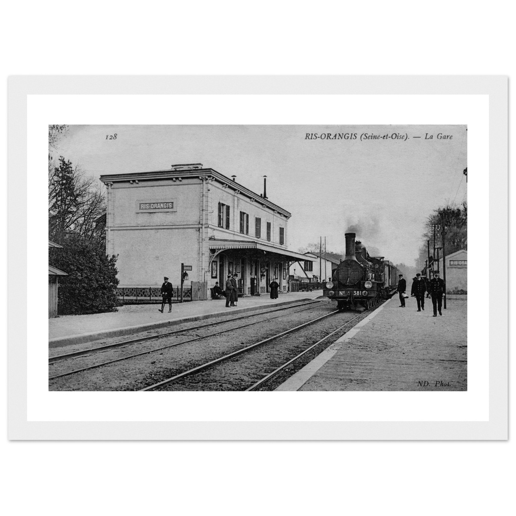 Ris-Orangis (Seine et Oise) - La Gare