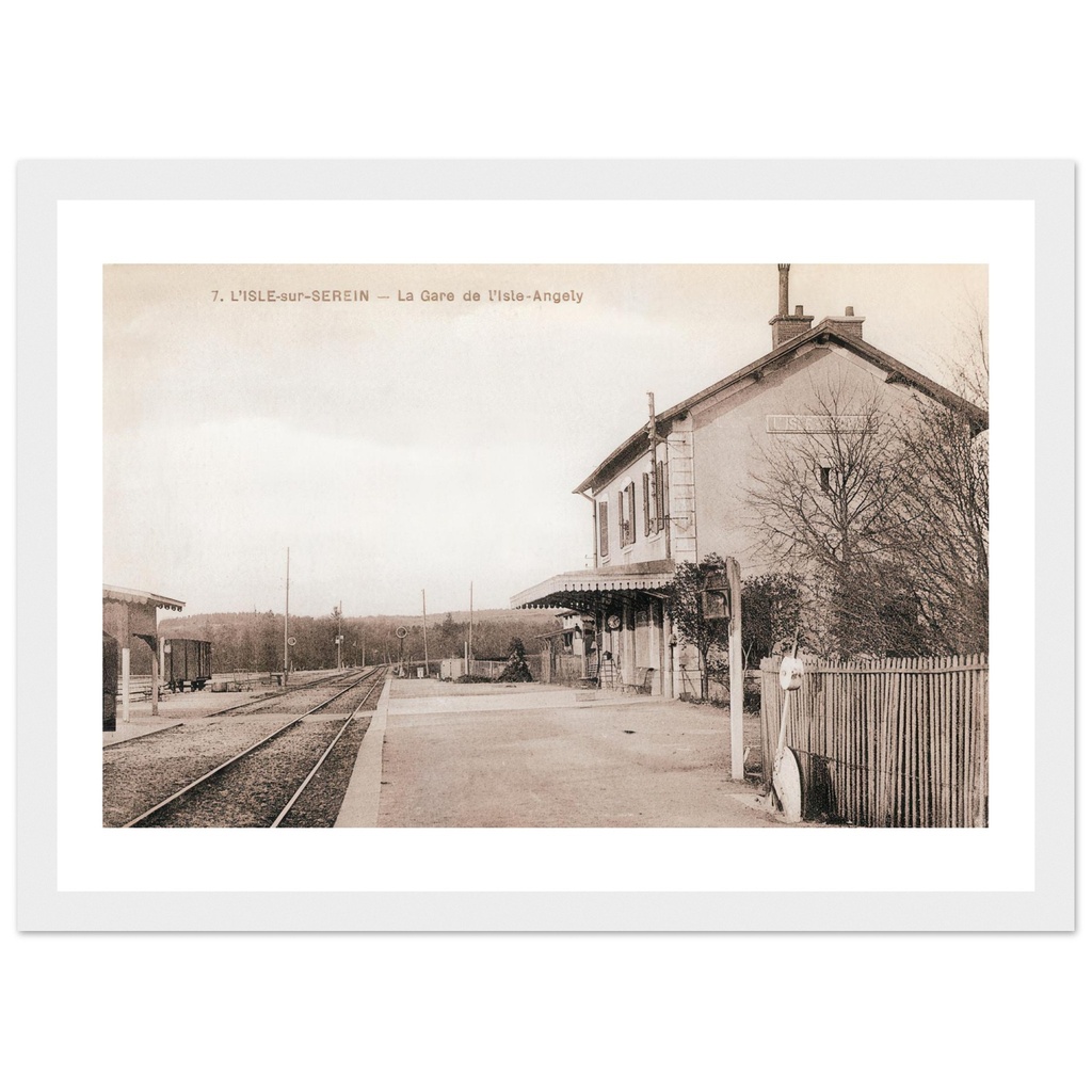 L'Isle-sur-Serein - La gare de L'Isle-Angely