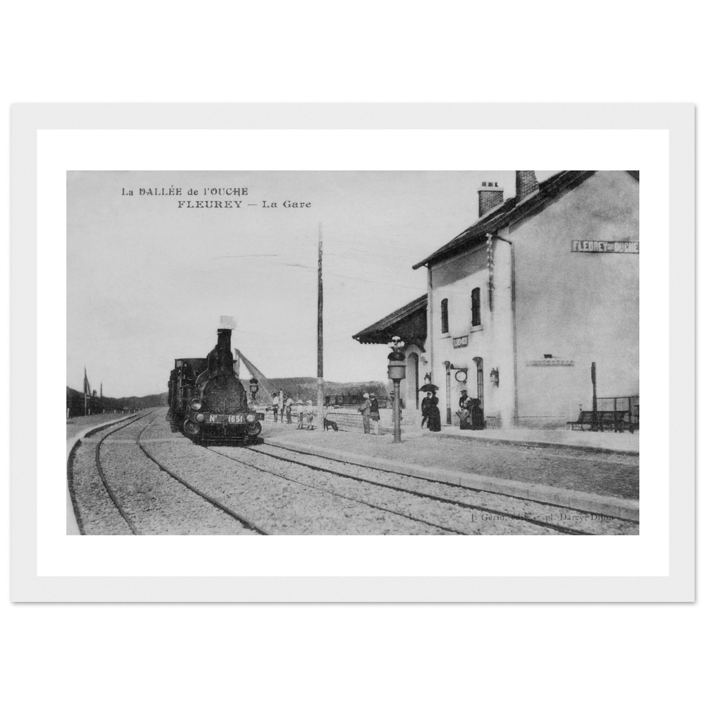 Fleurey - La Gare