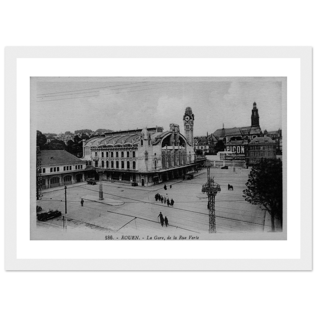 Rouen - Gare de la rue verte