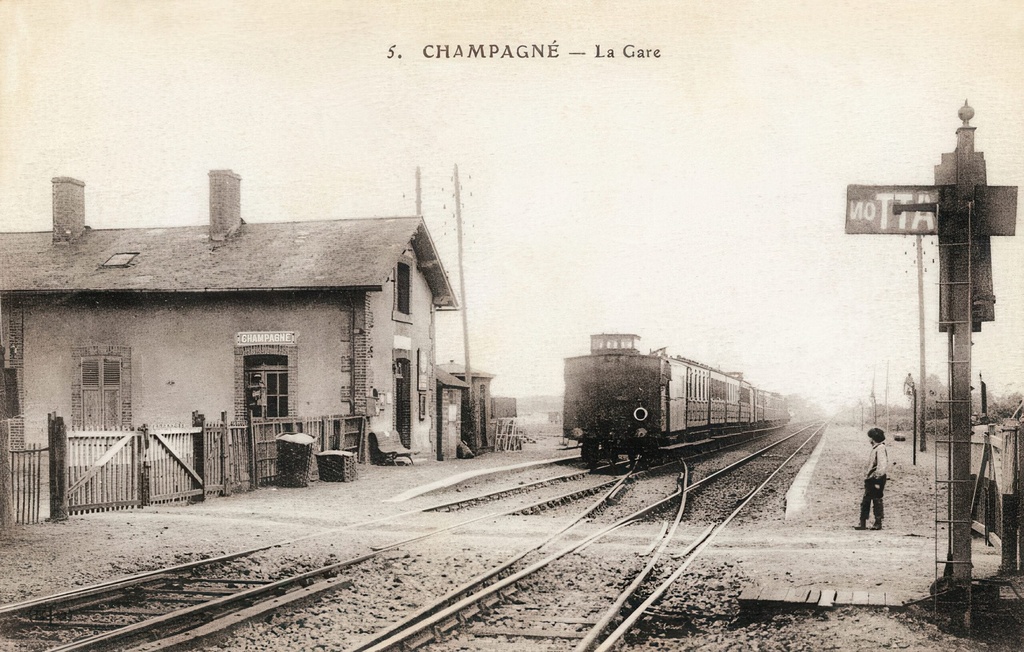 Campagne - La gare