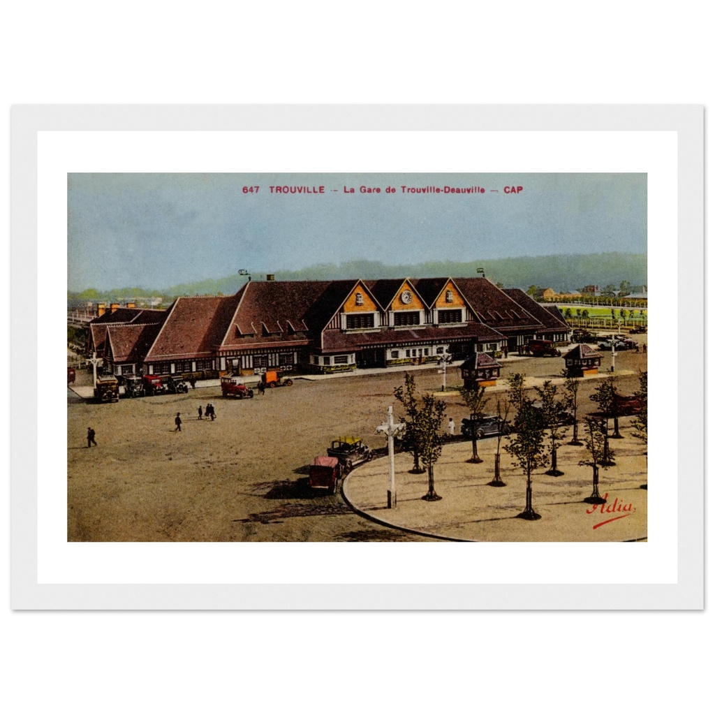Trouville - La Gare de trouville Deauville