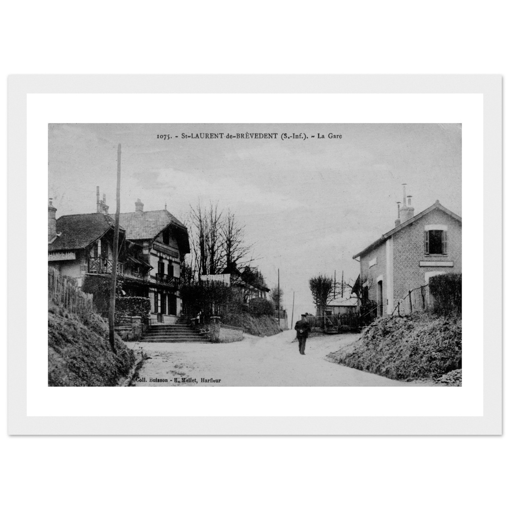 St Laurent de Breveden - La Gare