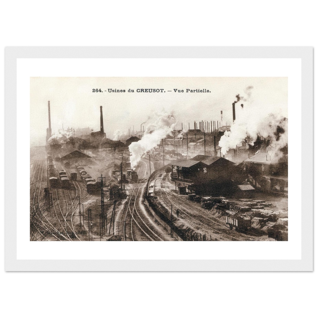 Usines du Creusot - Vue Partielle