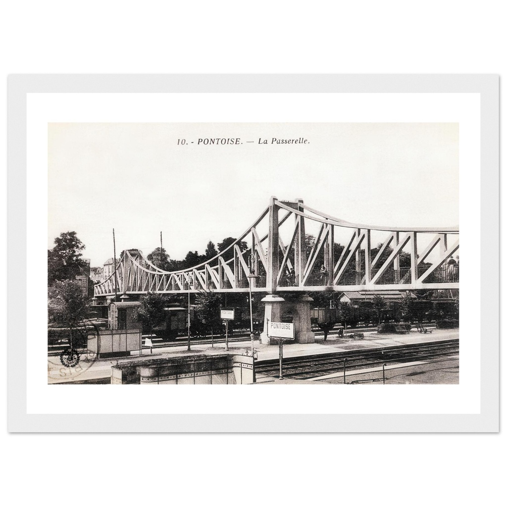 Pontoise - La passerelle