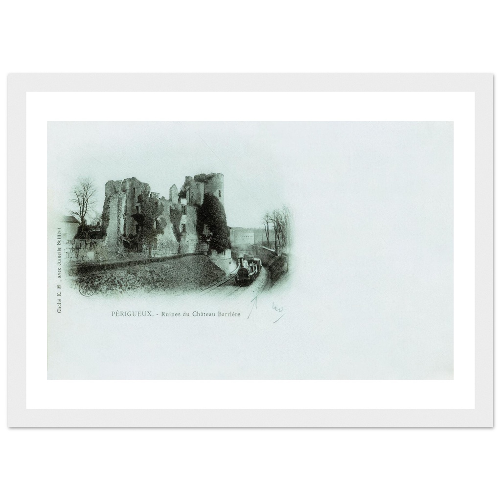 Périgueux - Ruines du Château Barrière