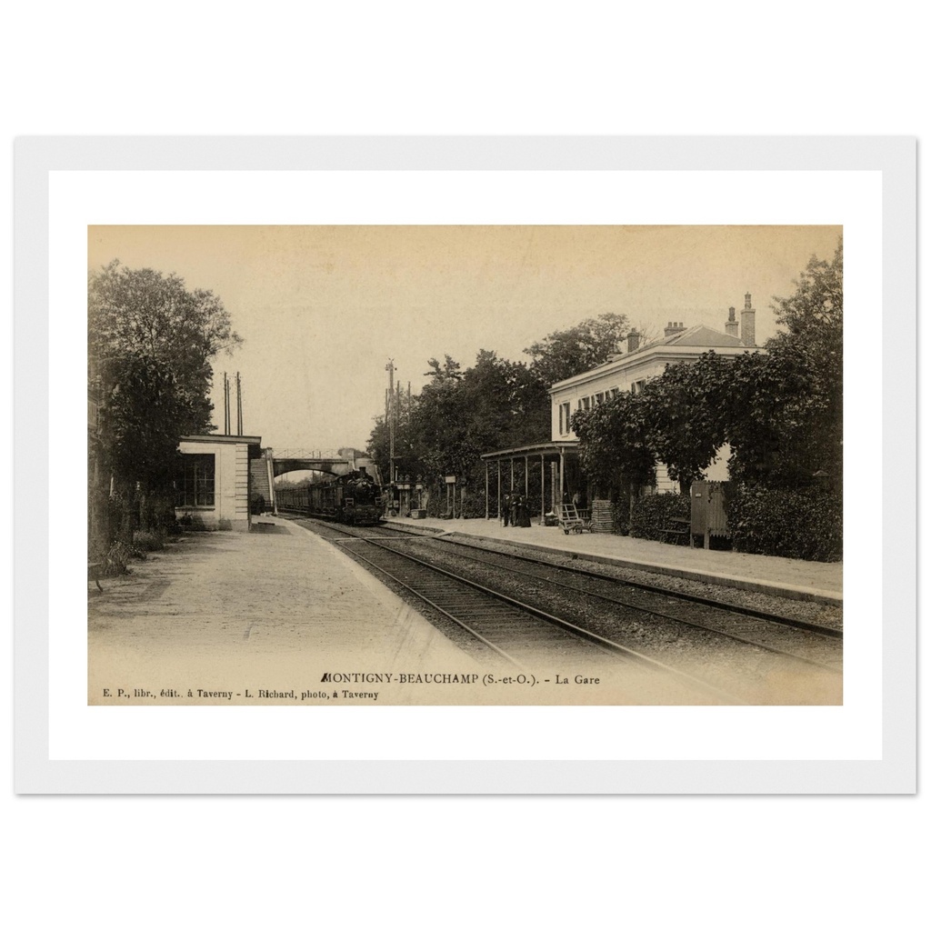 Montigny-Beauchamps - La Gare