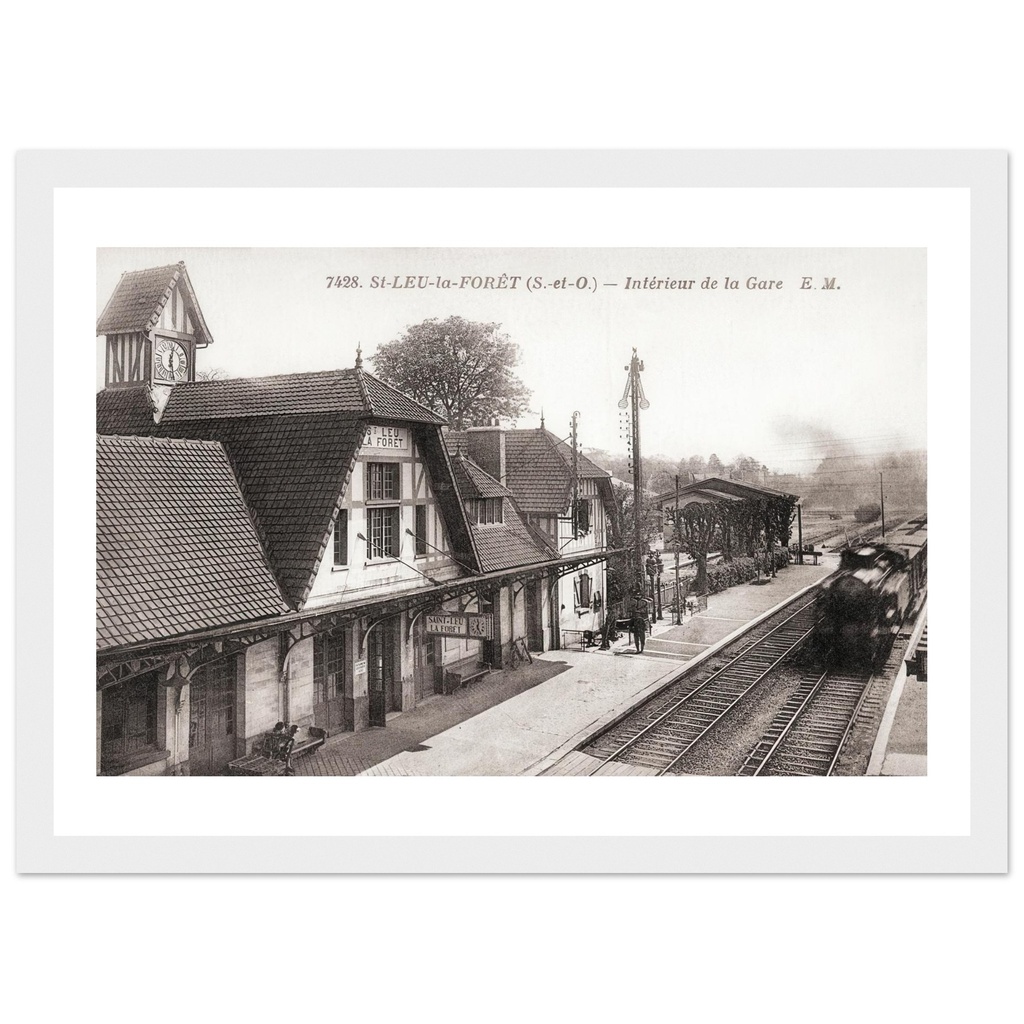 Saint-Leu-la-Forêt - Interieur de la Gare
