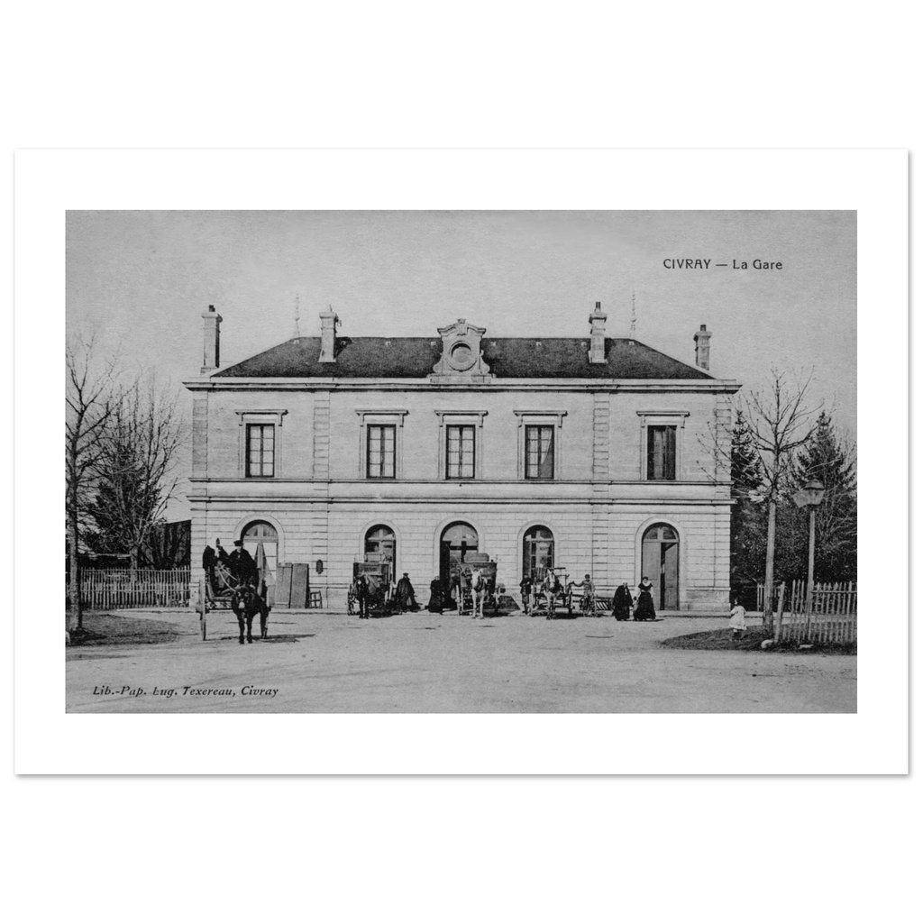 Civray - la Gare