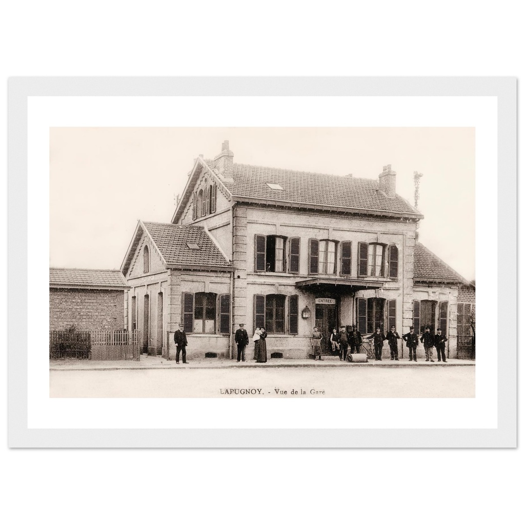 Lapugnoy - Vue de la Gare