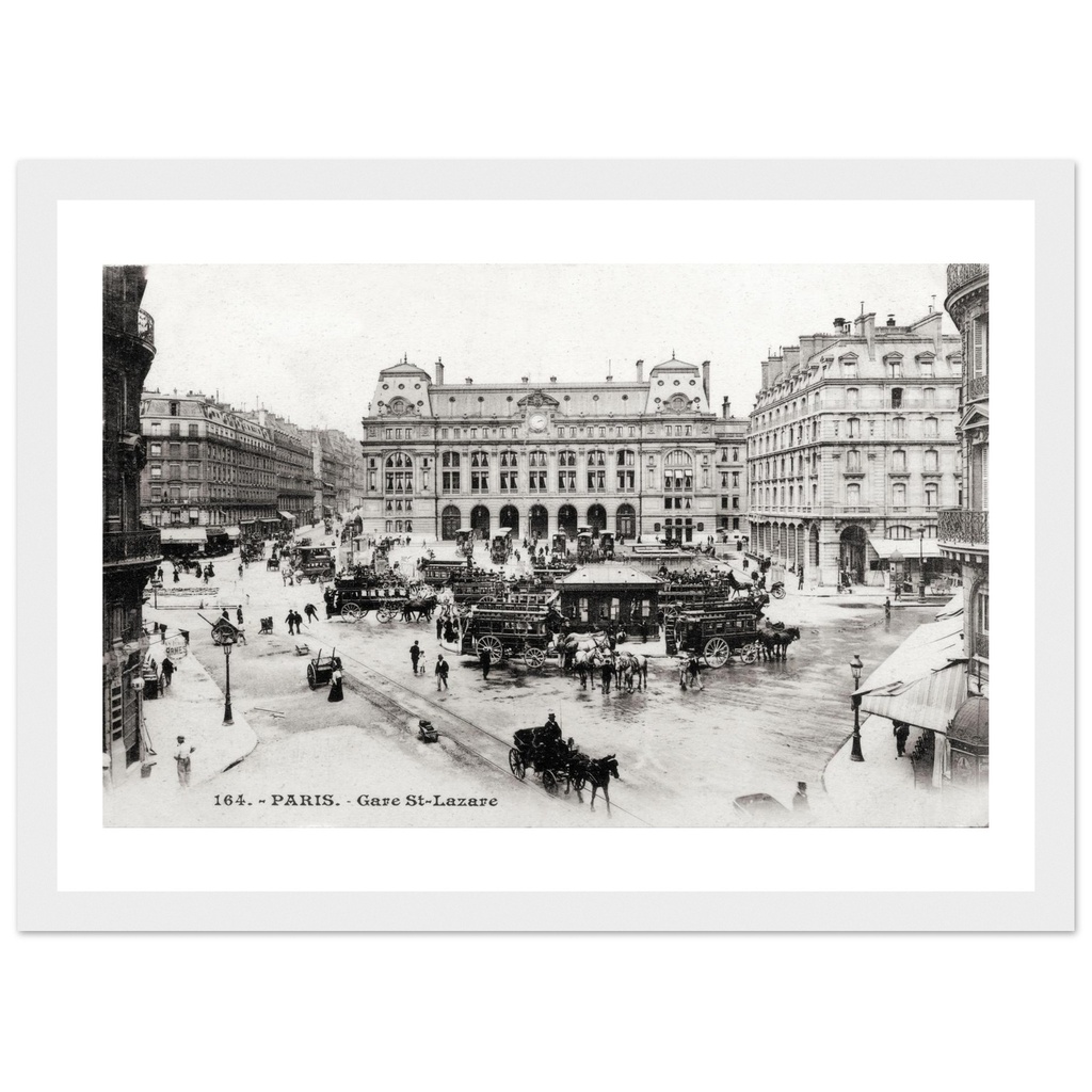 Paris - La Gare, Cour de Rome