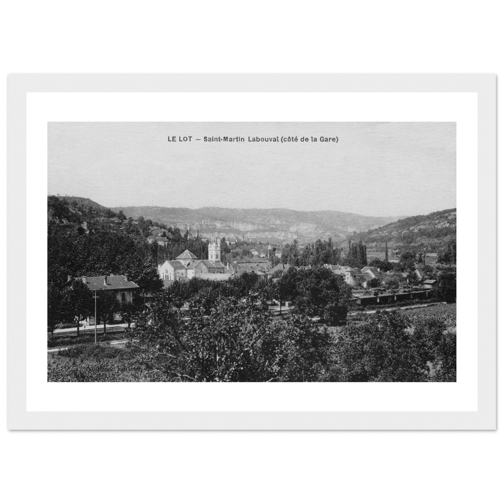 Saint-Martin-Labouval - Cote de la gare