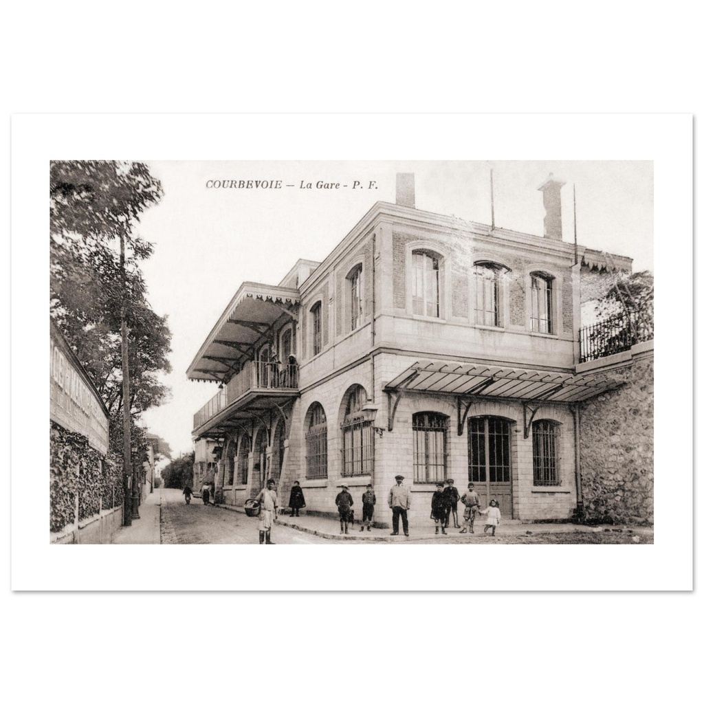 Courbevoie - La Gare