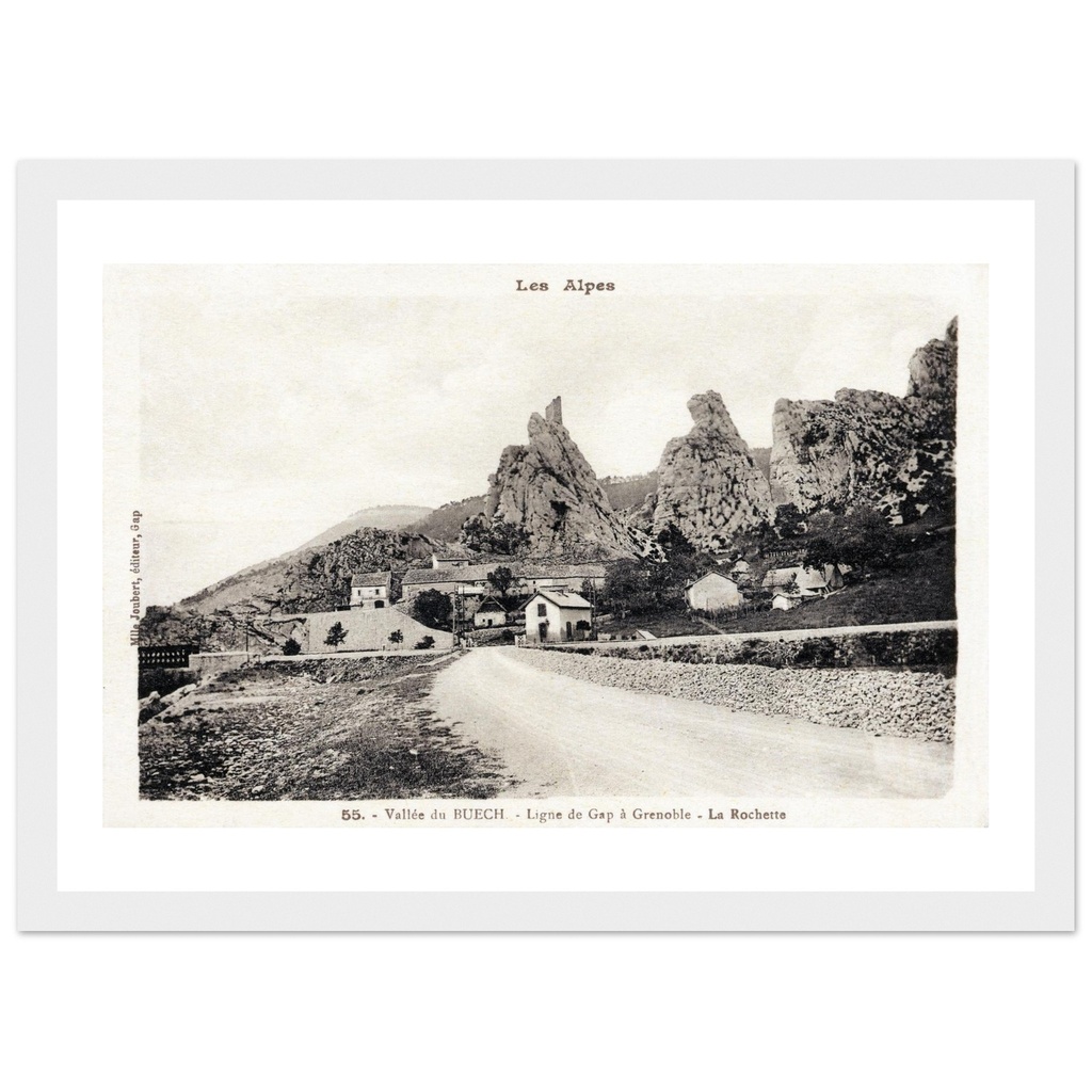 La Rochette - La Vallée du Buech - Ligne de Gap a Grenoble