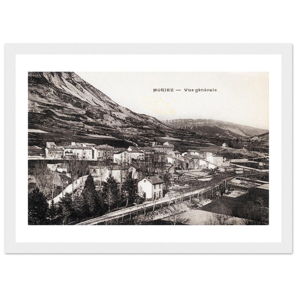 Moriez - Vue générale