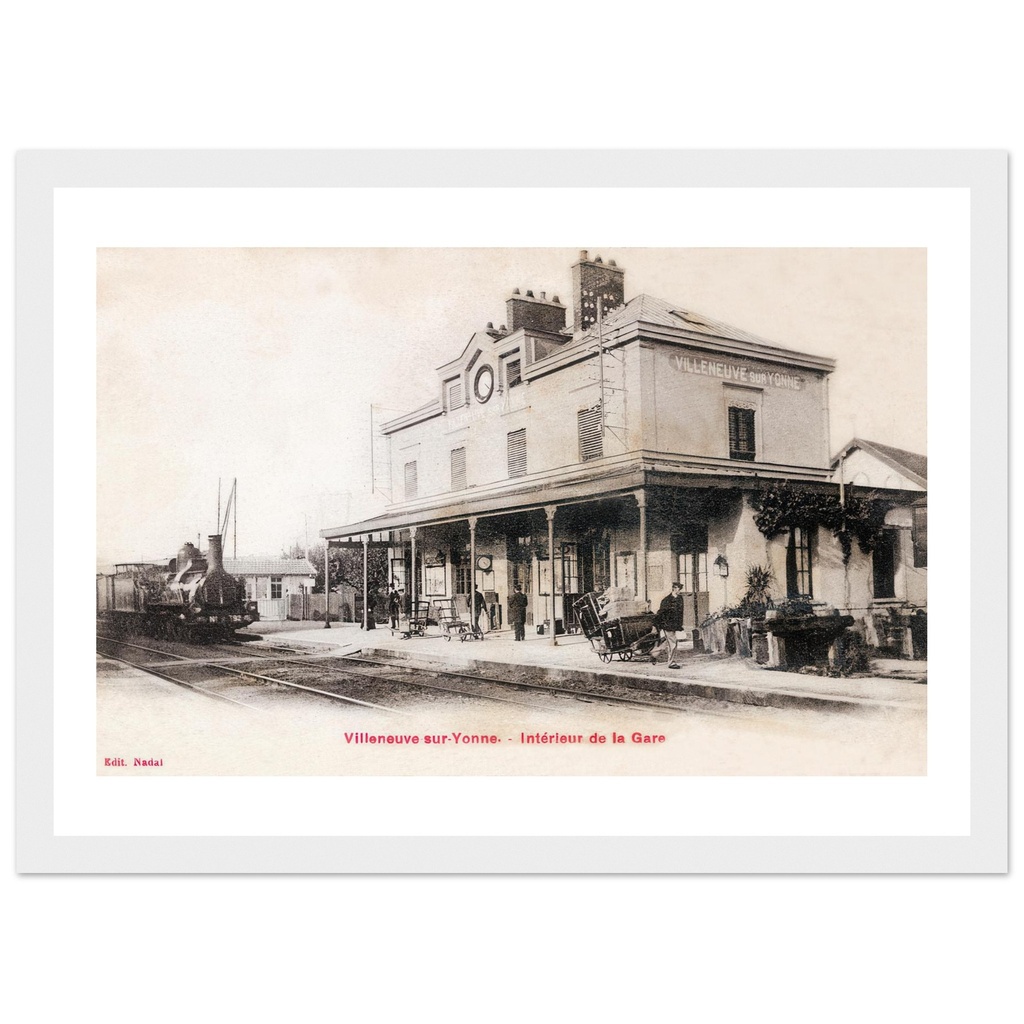 Villeneuve-sur-Yonne - Gare interieure