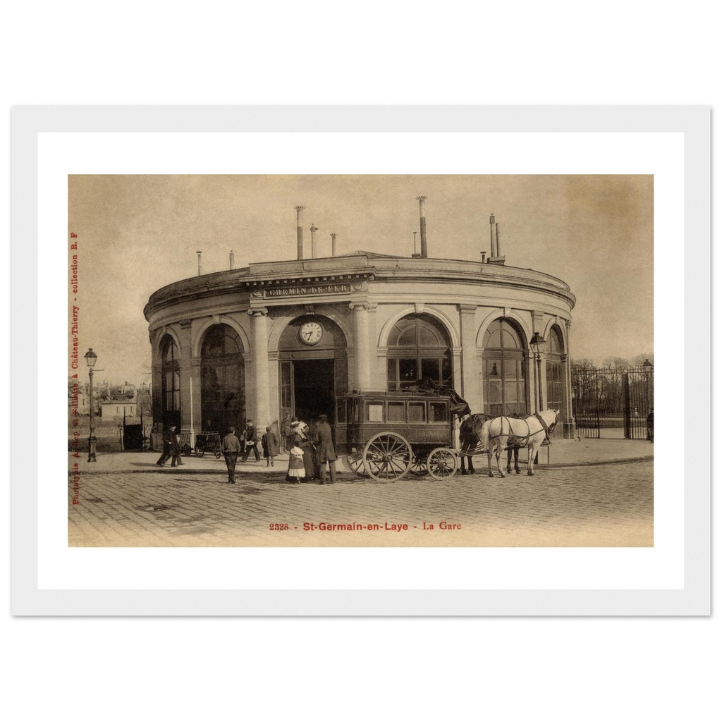Saint-Germain-en-Laye - Le chateau (Gare de Saint-Germain-en-Laye)