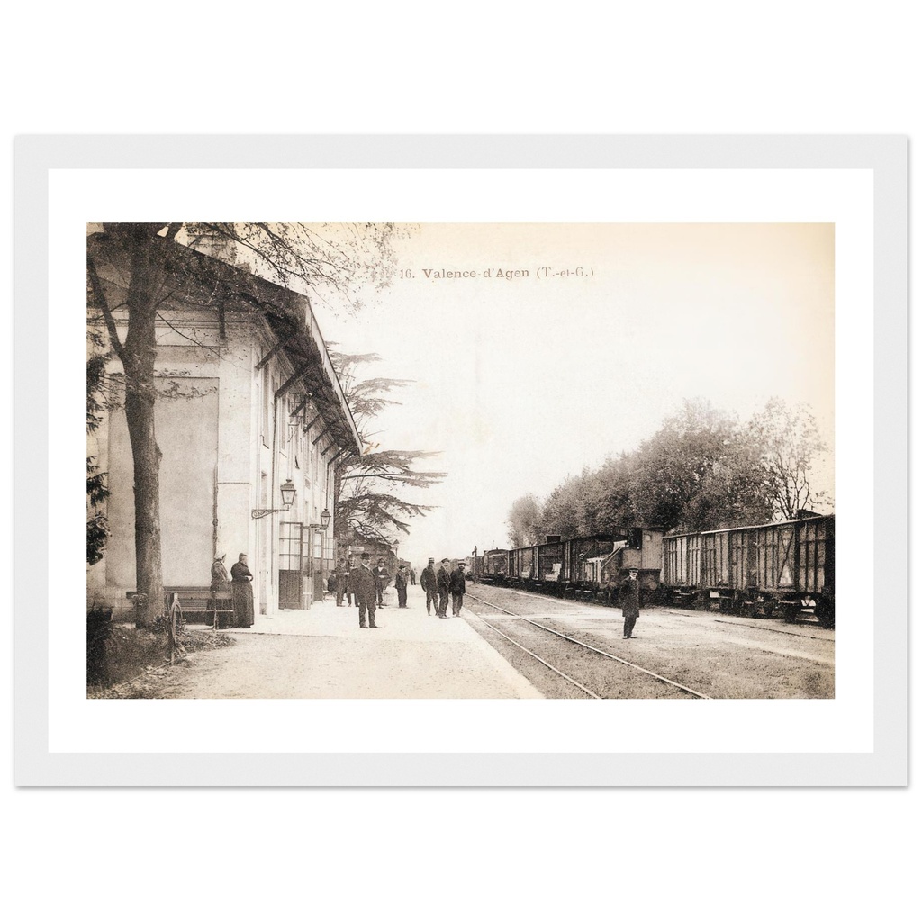 Valence-d'Agen (T-et-G) - Intérieur de la gare