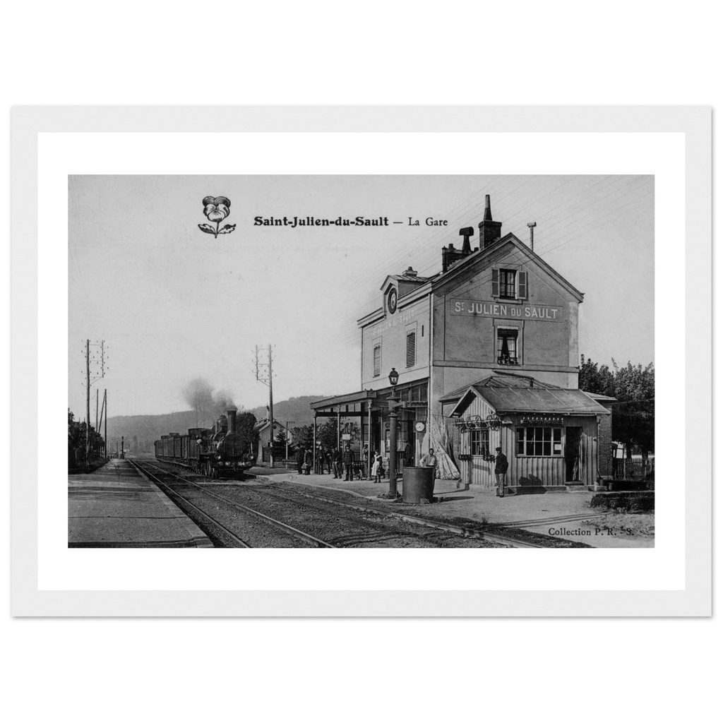 St Julien du Sault - Yonne - la Gare