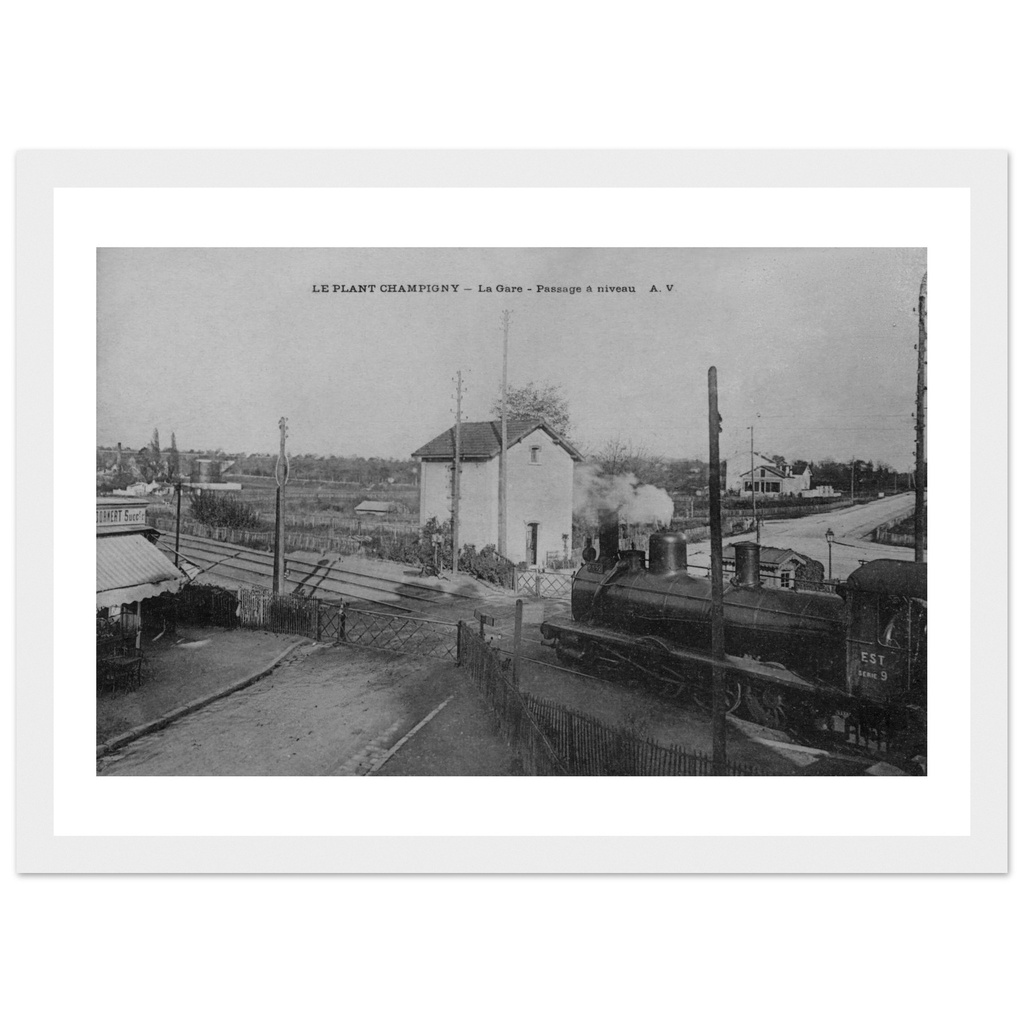 Champigny-sur-Marne - La Gare - Passage à niveau