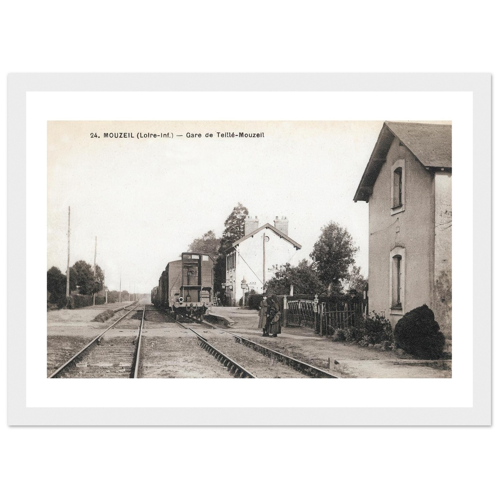 Mouzeil (loire inferieure) - Gare de Teille-Mouzeil