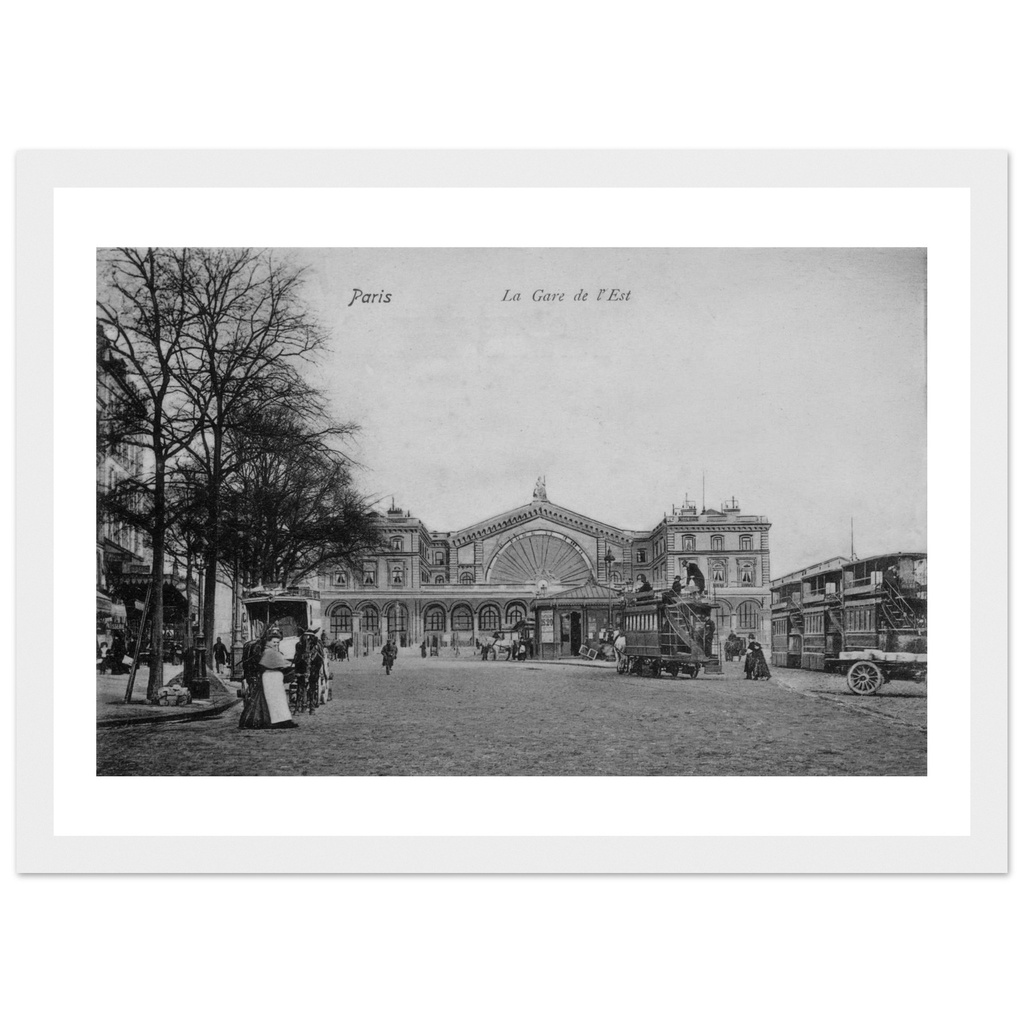 Paris - La gare de L'est