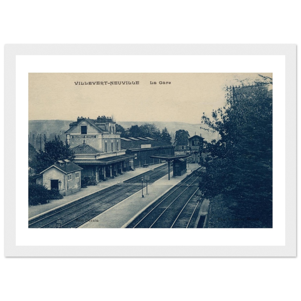 Villevert Neuville - La gare